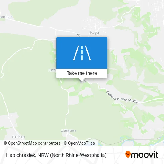 Карта Habichtssiek