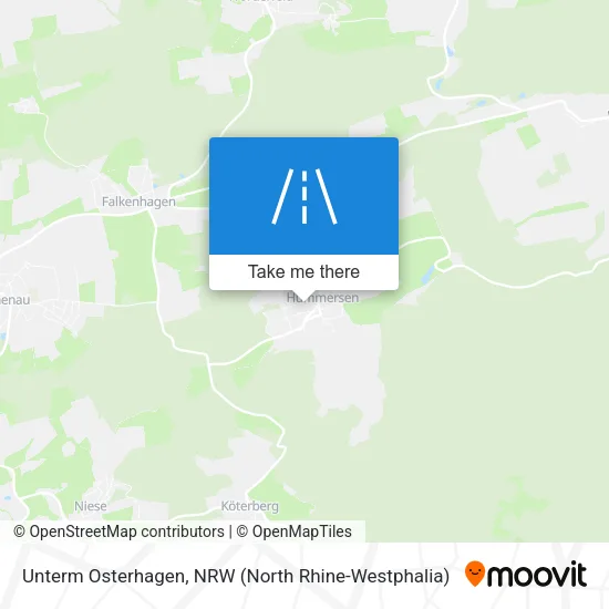 Карта Unterm Osterhagen
