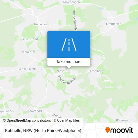 Kuhhelle map