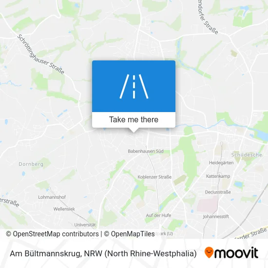 Карта Am Bültmannskrug