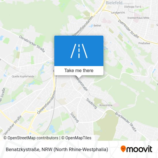 Benatzkystraße map