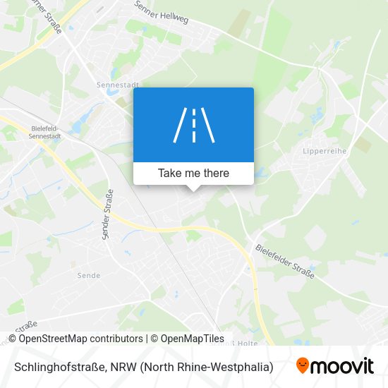 Schlinghofstraße map
