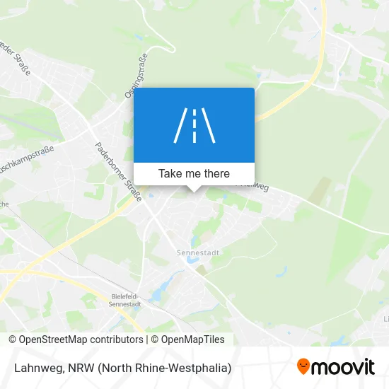Lahnweg map