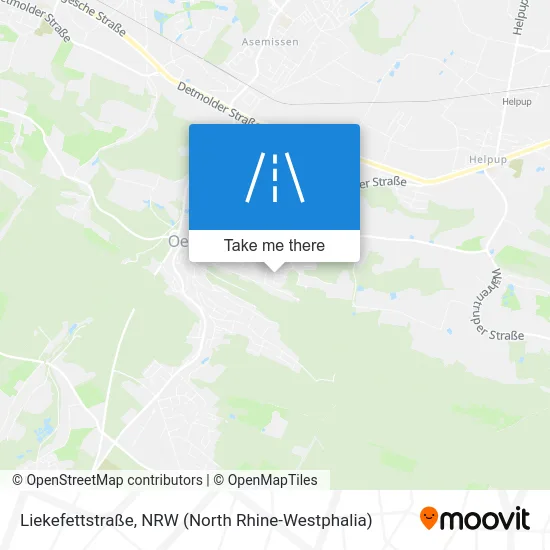 Liekefettstraße map