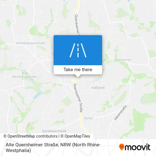 Alte Quernheimer Straße map