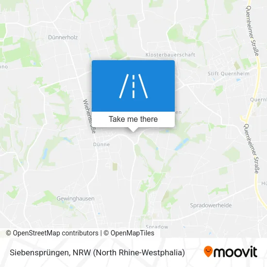 Карта Siebensprüngen