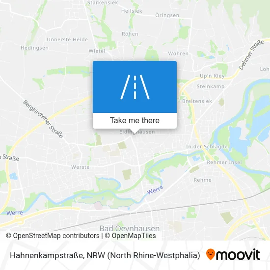 Hahnenkampstraße map