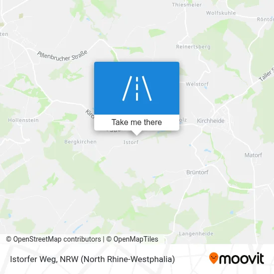 Istorfer Weg map