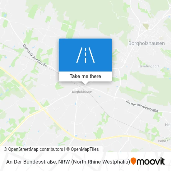 An Der Bundesstraße map