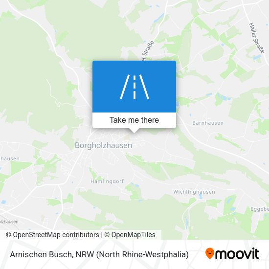 Arnischen Busch map