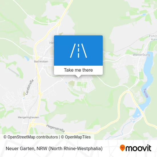 Neuer Garten map