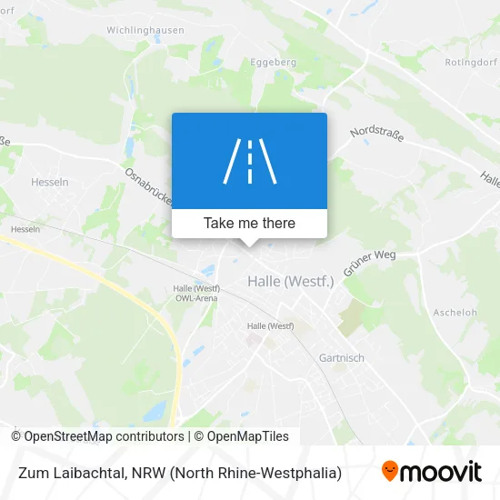 Карта Zum Laibachtal