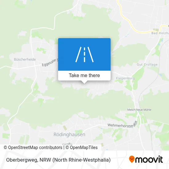 Oberbergweg map