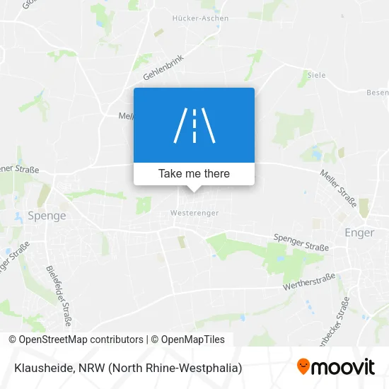 Klausheide map