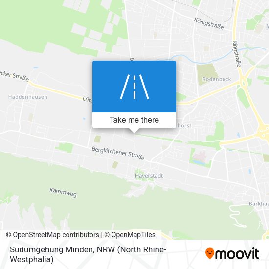 Südumgehung Minden map