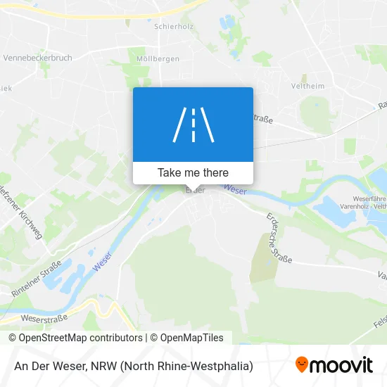 Карта An Der Weser