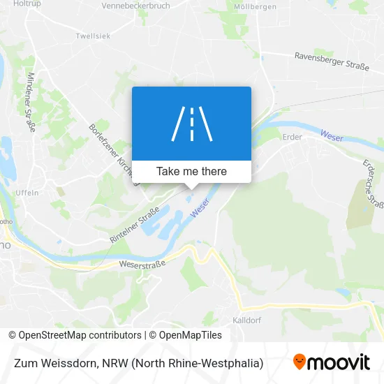 Карта Zum Weissdorn
