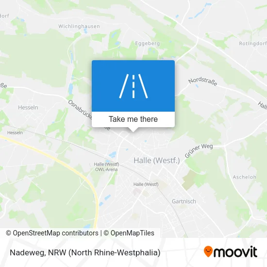 Карта Nadeweg