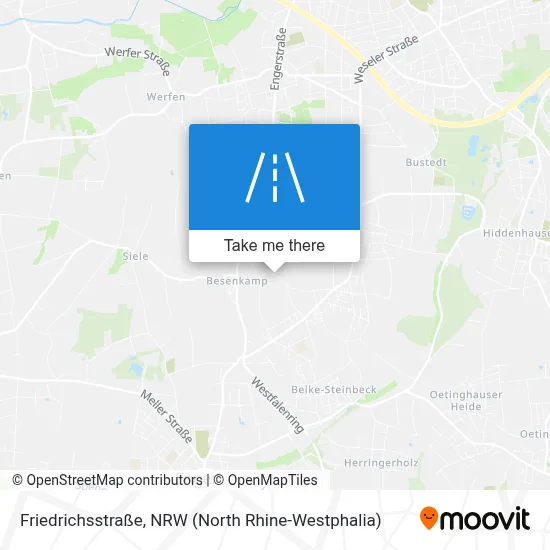 Friedrichsstraße map