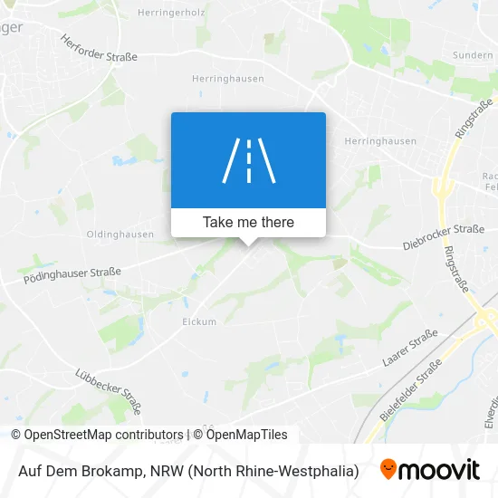 Карта Auf Dem Brokamp