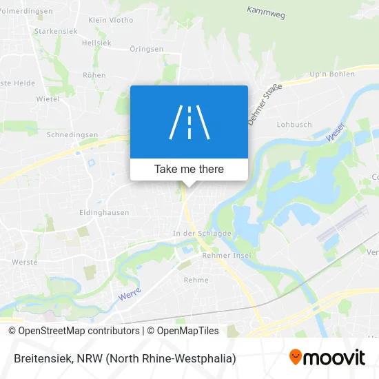Карта Breitensiek