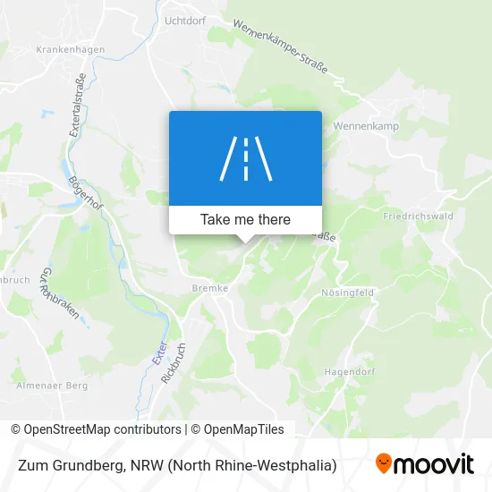 Карта Zum Grundberg