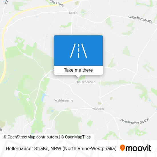 Hellerhauser Straße map