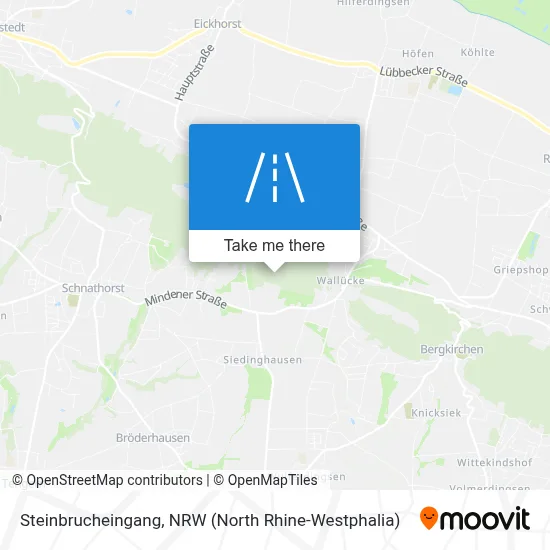 Steinbrucheingang map