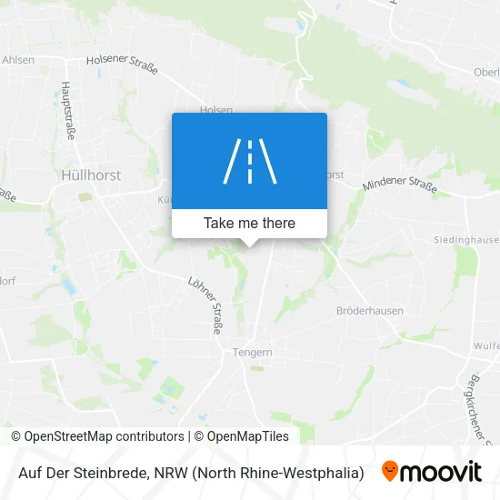 Карта Auf Der Steinbrede