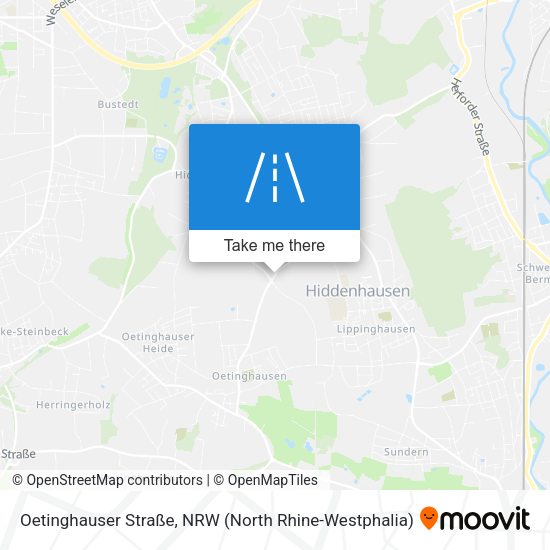 Oetinghauser Straße map