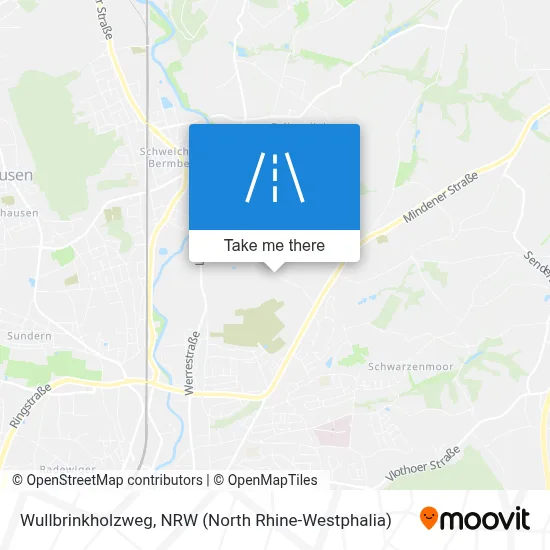 Wullbrinkholzweg map