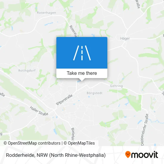 Карта Rodderheide
