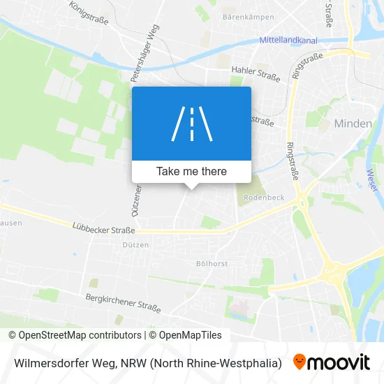 Карта Wilmersdorfer Weg