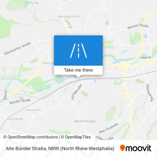 Alte Bünder Straße map