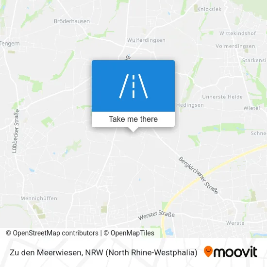 Карта Zu den Meerwiesen