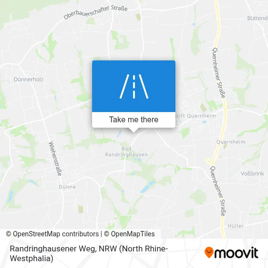 Randringhausener Weg map