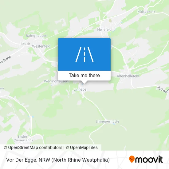 Карта Vor Der Egge