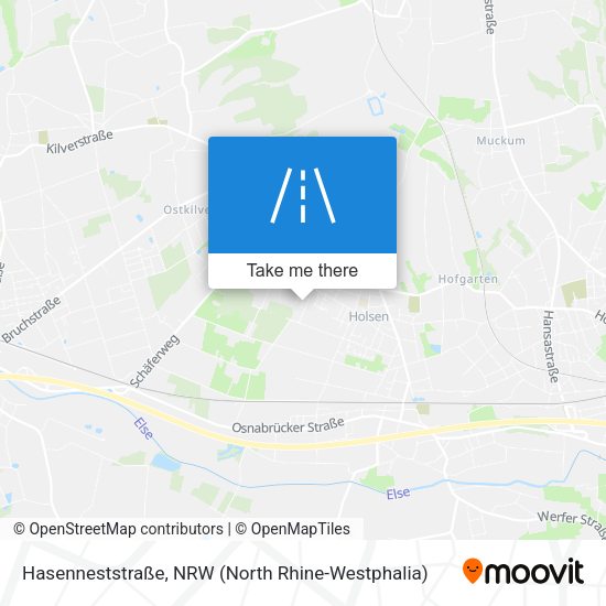 Hasenneststraße map