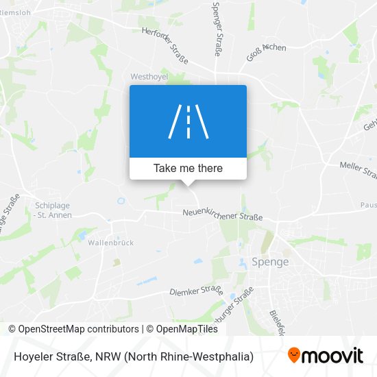 Hoyeler Straße map