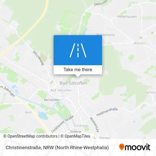 Christinenstraße map