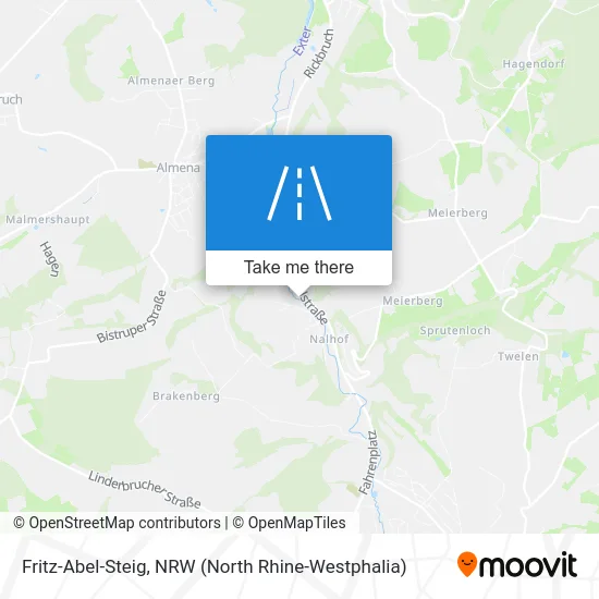 Карта Fritz-Abel-Steig