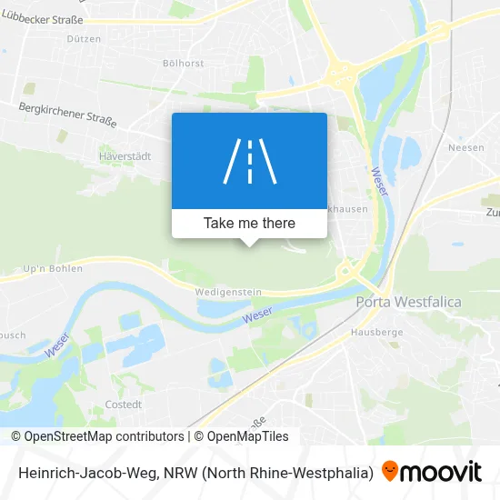 Heinrich-Jacob-Weg map
