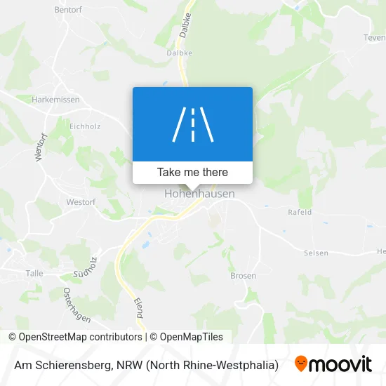 Am Schierensberg map