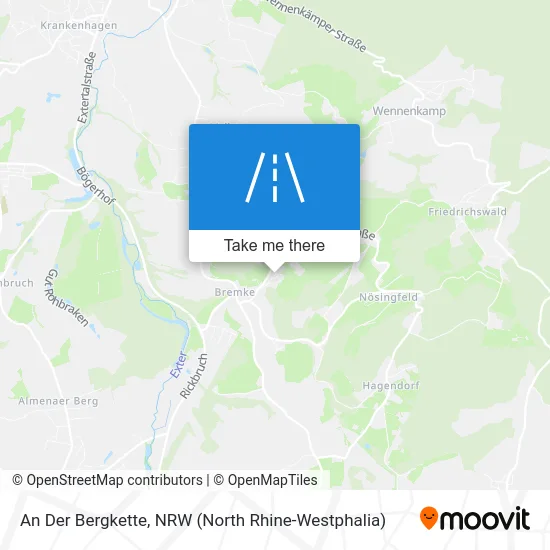 Карта An Der Bergkette