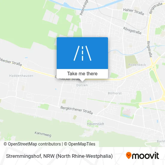 Stremmingshof map