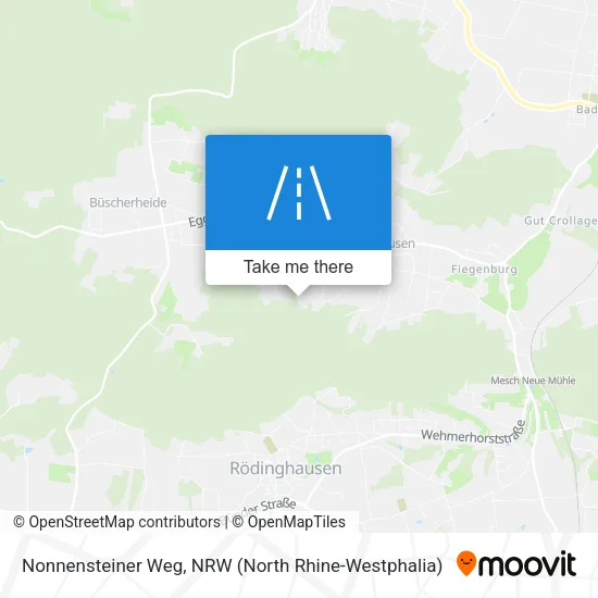Карта Nonnensteiner Weg
