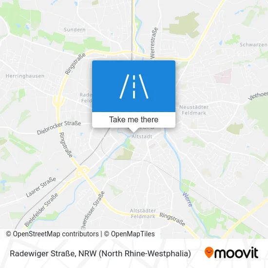 Radewiger Straße map