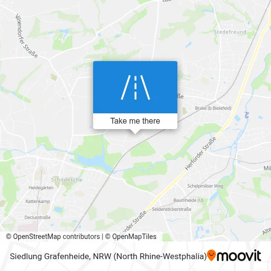 Siedlung Grafenheide map