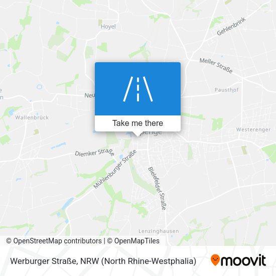 Werburger Straße map