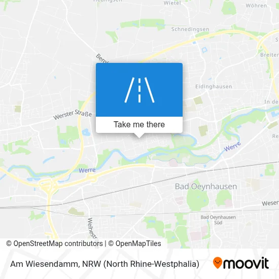 Am Wiesendamm map